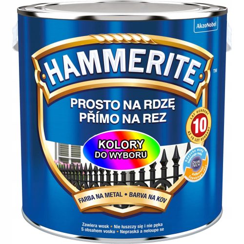 Antikorozivna akrilna boja za metal Hammerite 2,5 l