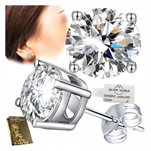 SREBRNE NAUŠNICE SA NITNAMA SWAROVSKI CIRKONI 925 SREBRO