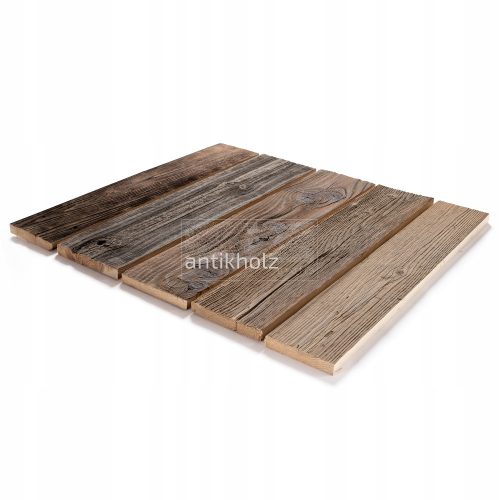 Prirodno smeđa drvena fasadna ploča 150 x 22 x 20 mm