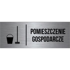 PLOČA Laboratorijski piktogram Aluminij