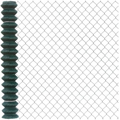 PVC mreža za ogradu 150cm, 20m, debela žica