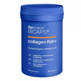   BICAPS Collagen Fish+: Napredne kapsule s ribljim kolagenom i dodatcima za zdravlje zglobova