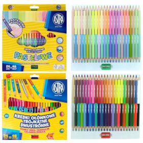 Astra kolor olovke 48 komada, 96 boja, pastelne, trokutaste