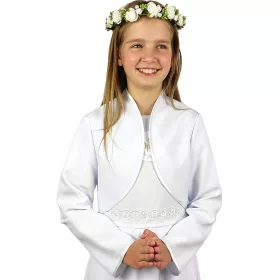 Bolero za prvu pričest, poliester, vel.152