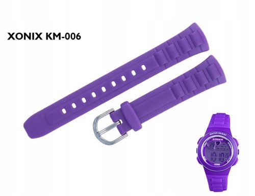 Silikonski remen za Xonix KM006 sat, ljubičasti