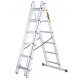 Drabest ljestve 3,98 m aluminijske 3 x 6 do 150 kg