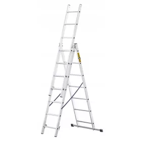 Drabest ljestve 1 m aluminijske 3 x 7 do 150 kg