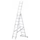 Drabest ljestve 4,51 m aluminijske 3 x 9 do 150 kg