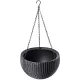  Keter posuda za cvijeće 35 cm x 35 x 22 cm promjer 35 cm plastična grafitna