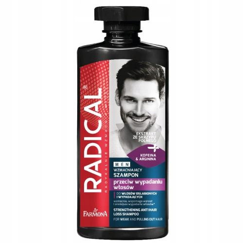 Radikalni Muški Šampon za Jačanje Protiv Opadanja Kose 400 ml