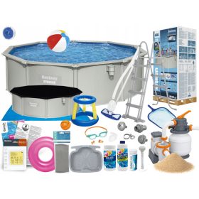 Bestway okrugli panelni bazen 460 x 460 cm