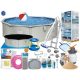 Bestway okrugli panelni bazen 460 x 460 cm