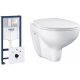 Grohe BAU podžbukni WC set