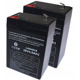  Baterije Biaks AGM 6V 4.5Ah VRLA, 2 komada