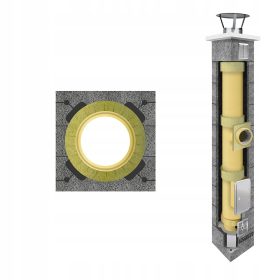 Univerzalni keramički sistem dimnjak K fi 180 9m