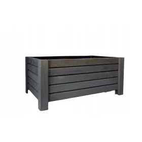    Saksija Drvene kutije 60 cm x 30 x 25 cm drvene nijanse smeđe i bež boje