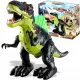 Dexxer interaktivna figura dinosaura T-Rex sa svjetlećim efektima, hoda, riče i diše paru, 37 cm
