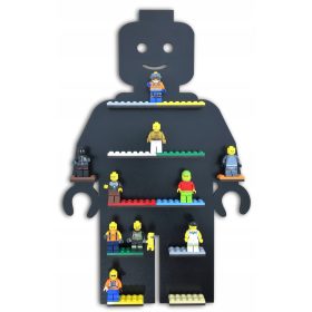 Eko-Život Minifigure Polica za 30 Figura