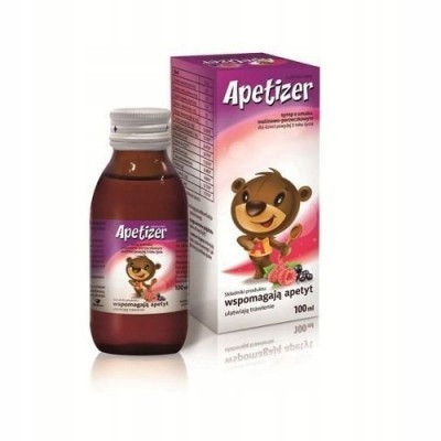 Apetizer Junior s okusom maline i ribiza za djecu, dodatak prehrani za poticanje apetita i zdravu probavu 100 ml