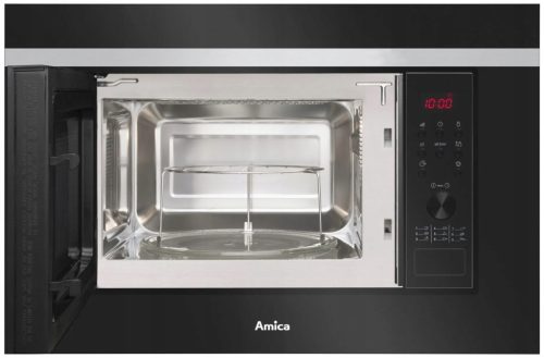  Ugradbena mikrovalna pećnica Amica AMGB20E2GB 700W 20l crna