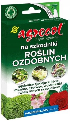 Sredstvo za zaštitu bilja - Agrecol Mospilan 20 SP 2105 za štitaste uši i šimširov moljac 20 g