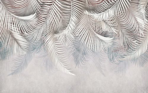 Zidna slika VISEĆE PALMINO LIŠĆE 490x260 07 F