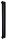  LOFT Slim dekorativni RADIJATOR 180x15 Matt Black Structure 288W