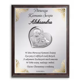 PRVOPRIČESTNA SLIKA U UKRASNOJ KUTIJI