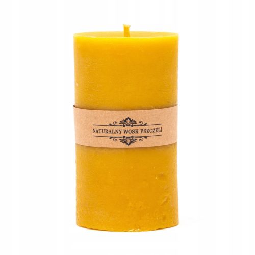 Tradicionalna svijeća od pčelinjeg voska Natural Łysoń 1 kom.