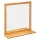  5five Simple Smart zidno ogledalo, pravokutnik, drveni okvir, 475 x 513 mm