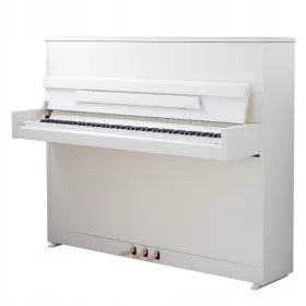 Petrof P118 Specijalni klavir bijeli sjaj + krom