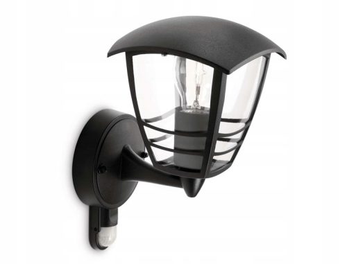 Philips myGarden Kinkiet z czujnikiem ruchu Creek czarny 15388/30/16