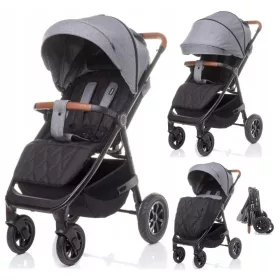 4baby Kolica Stinger Air Grey, siva
