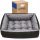  Superkissen24 ogradica za pse nijanse sive 60 cm x 45 cm