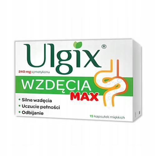 Ulgix Wzdęcia Max kapsule 15 kom.