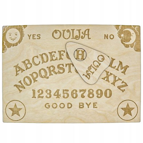  OUIJA SPIRITIC TABLA, DRVEN GRAV