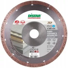   DISTAR TARCZA DIJAMANTNA 200x25,4mm ZA TVRDU KERAMIČKU OPEMU