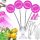 LAMPA ZA UZGOJ BILJAKA S LED SVJETLIMA 800LED 80W 1100LM 4 GLOWICE
