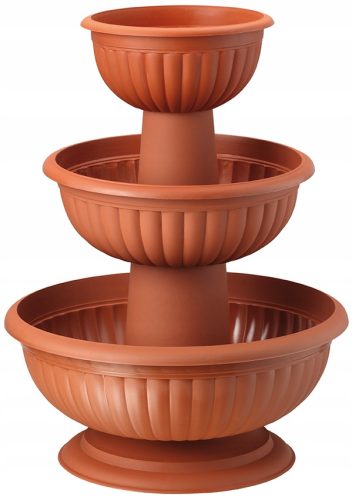  Form-Plastična posuda za cvijeće 45 cm x 45 x 57,5 cm plastična terakota