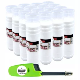    16× Uljni umetak za svijeće Maxlight 23,5 cm + produžni upaljač gratis!