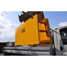 Orzeł zatvara za iskop 3x1,5 m žuta