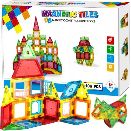  MAGNETNI KONSTRUKCIJSKI BLOKOVI VELIKE 3D PANELE