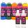 Svjetlucavi Slime Set PVA X 4 neon ljepilo + aktivator 500 ml