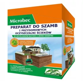   Microbec Ultra - Bakterijski preparat za septičke jame 18x25g s mirisom eukaliptusa