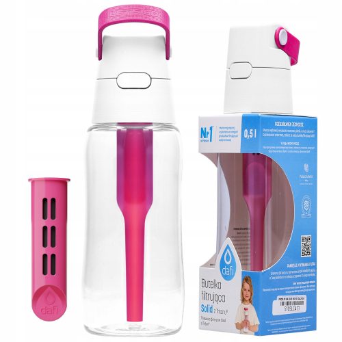 Dafi Solid filtr boca 0,5 l ROZA FLAMINGO