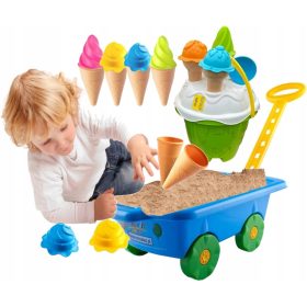 Nicola.toys Dječja Kolica s Ručkom i Kanticom za Sladoled