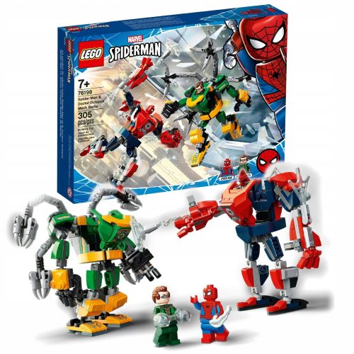  LEGO Super Heroes 76198 Mech Battle Spider i Dr