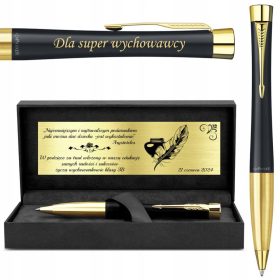 Tradicionalna crna Parker kemijska olovka