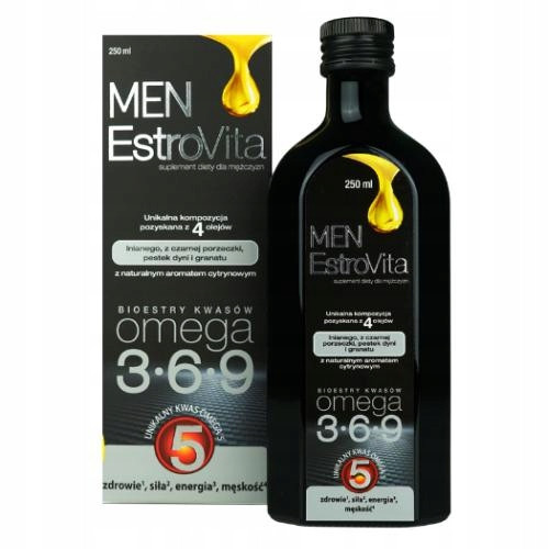EstroVita Muškarci, Omega 3,6,9 za imunitet, 250 ml
