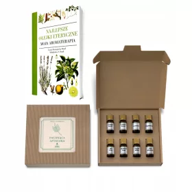   Set za aromaterapiju "Pachna ljekarna" + knjiga o aromaterapiji Institute for Aromatherapy 5 ml